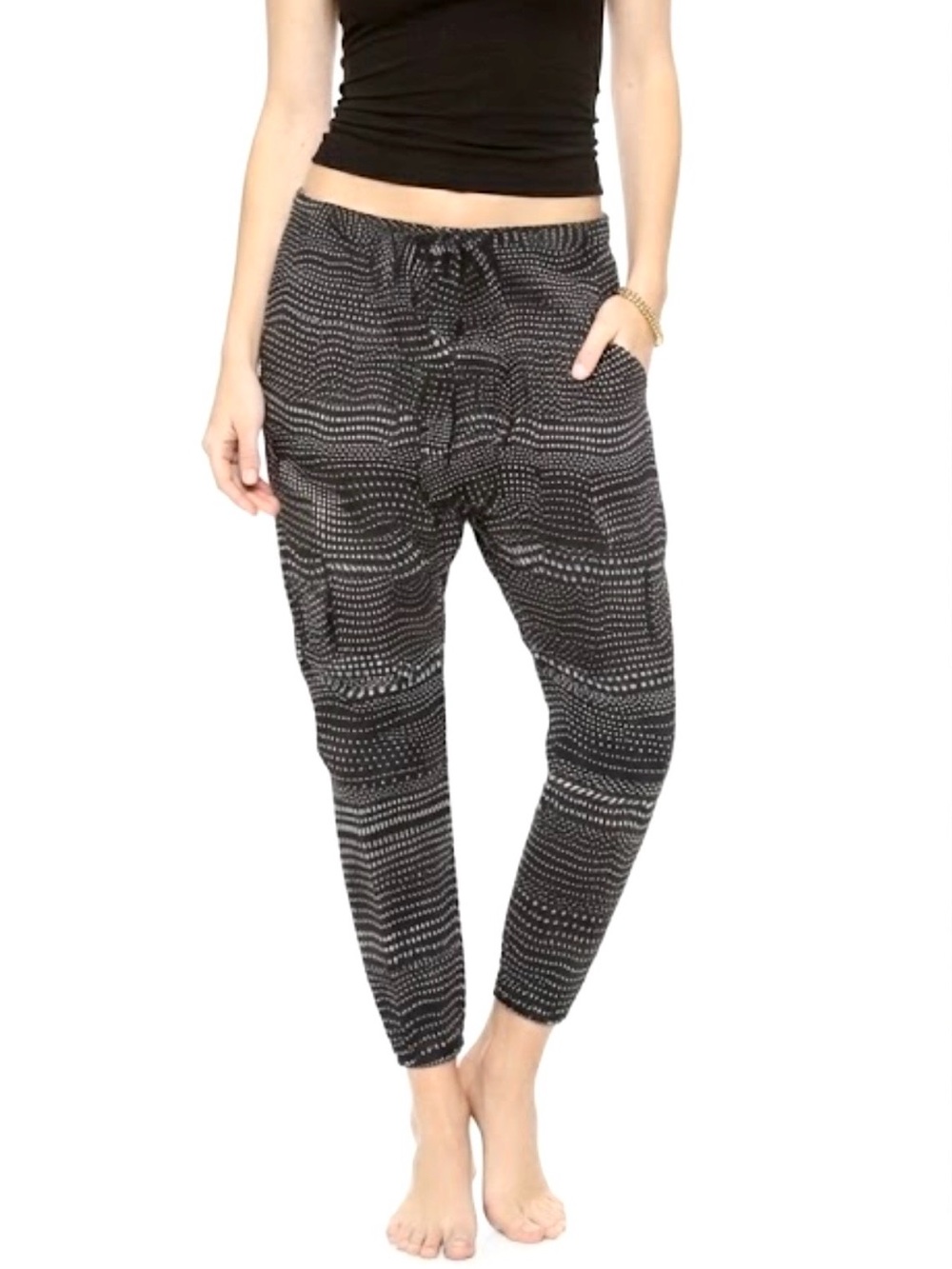 Ulla Johnson "Jakarta" Silk Harem Lounge Pants